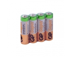 AA Batterie GP Alkaline Super 1,5V 4 Stück
