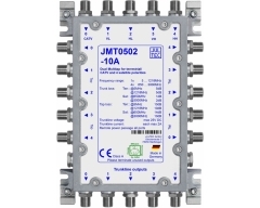 JMT0502-10A, Mehrfachabzweiger, 5 Stammleitungen (passiv), 2 Abzweiggruppen -10dB