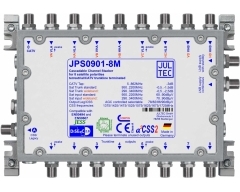 JPS0901-8M, Gen.2 Einkabelumsetzer für 2 (4) Satelliten, a²CSS29 Stammleitungen (passiv), Sat kaskadierbar,1x Ausgang