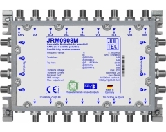 JRM0908M, Multischalter für 2 Satelliten9 Stammleitungen (passiv), Terrestrik terminiert, LNB und Multischalter komplett receive