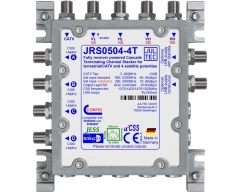 JRS0504-4T, Einkabelumsetzer für 1 Satelliten, 5 Stammleitungen, 4x Ausgang,