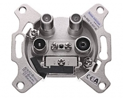 btv MMD 10-SAT-IM, 10,5dB Multimedia-/SAT-Antennendurchgangsdose