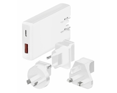 MQ4L, Reiseadapter Schnellladegerät USB A und USB C