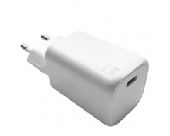MQ6WL, GaN Schnellladegerät 65 W, 1x USB C, Eingang: 100–240 V, Ausgang: 1x USB C  5 V - 20 V, PPS &  AVS Unterstützung