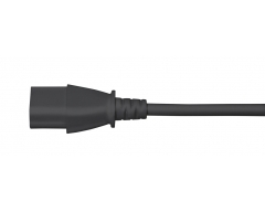 KGK20-5, 5m  Flach-Schutzkontakt Stecker - Kaltgeräte-Kupplung IEC320C13