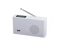 TRA26DAB weiß, portables DAB+/UKW-Radio