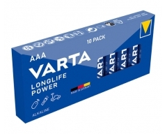 Varta 4903, Longlife Power AAA, LR03, 1.5V, Retail Box (10-Pack)