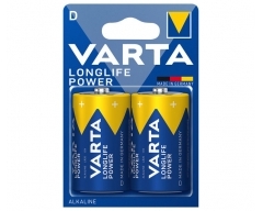 VARTA 4920, Longlife Power D, BNatterie Alkaline LR20, 1,5V, SUB-D Blister (2)