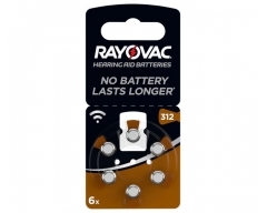 Rayovac 4607 Hörgerätebatterie HA312 (PR41)
