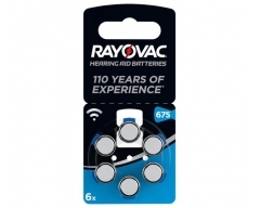 Rayovac 4600 Hörgerätebatterie HA675 (PR44)