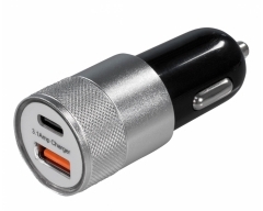 WI5L, USB - KFZ - Schnellladegerät