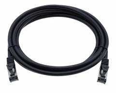 TI29-0,5L, Cat 8.1 Patch Kabel, 0,5m, Western 8/8-Stecker (RJ45) - Western 8/8-Stecker (RJ45),für 25 GBASE / 40 GBASE / 50 GBAS