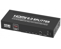 CS25-4L, 4K HDMI 2.0 Verteiler, 4fach, Eingang: 1, Ausgang: 4