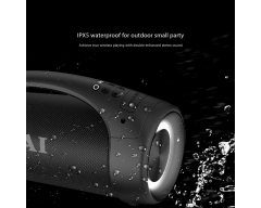 AKAI ABTS-55, tragbare Bluetooth-Box mit LED-Lichtshow