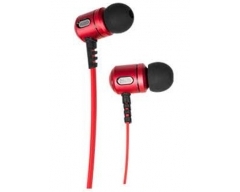 XX.Y RYTMIC KT23 rot, In-Ear-Kopfhörer mit Mikrofon und Lautstärkeregelung