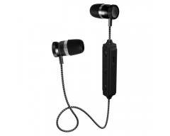 SM01, METALPRO schwarz, Bluetooth-Ohrhörer, Mikrofon, Hinweis: vor Gebrauch 3-4h aufladen