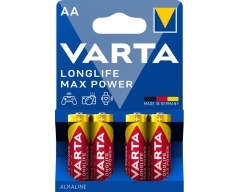 VARTA 4706, Longlife Max Power, AA, LR06,  Blister (4)