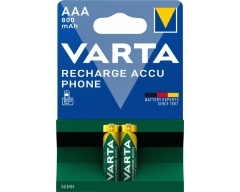 VARTA T398 800mAh Akku DECT/ Phone, AAA Micro 800mAh BL2