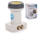 ANK PREMIUM UV LNB TWIN LNC SUNPROTECT+, inkl. Wetterschutzkappe, inkl. 4x vergoldete F-Stecker