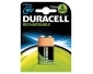 DURACELL 170mAh Ni-MH-Akku, HR9, 9V/E-Block, Blister (1)