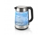 CRYSTELA (Glas-Wasserkocher) Glas/Edelstahl, Leistungsaufnahme: 2200 W , Volumen 1,7 l , Leicht entnehmb