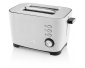RONNY (Toaster) Weiß, Leistungsaufnahme 800 W , Stufenlose Regelung (7 Stufen), Krümelschublade , Aufta