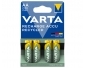 VARTA Akku NiMH, Mignon, AA, HR06, 1.2V/2100mAh Accu Recycled, Pre-charged, Retail Blister (4-Pack)