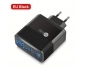F-USBNT55S schwarz, 55W USB-Ladegerät, 6 Ports, Schnellladung, QC3.0