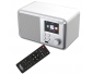 DAB 300 IR weiß, WLAN-Internet Radio mit DAB+ Empfang, Bluetooth, Wecker, USB, UPnP, Musik Streaming, 6,1 cm Farb-TFT-Display