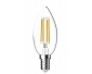 LED Lampe GP 087472 E14 B35 Kerze Filament FlameDim 4,5W 1 Stück