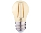 LED Lampe GP 080596 E27 A45 Tropfenlampe Filament Gold 1,2W 1 Stück