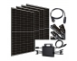 Balkonkraftwerk 1500W - 4x JA Solar 415W Black Frame und 1x Hoymiles 1500W (ohne Halterung)