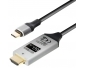 C520-3L, 3,0m Verbindungskabel USB Typ C Stecker - HDMI Stecker, 4k UHD, @ 60 Hz, Plug & Play