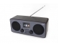 XORO DAB 600 IR V3, WLAN-Stereo-Internetradio, DAB+, Wecker, Wetter Station, USB, UPNP, Musik Streaming, 18W, 7.01-cm-Display