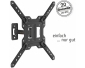 HEG5L, schwenkbareTV Wandhalterung, 23" - 65" (58 - 165 cm), belastbar bis 30 kg, neigbar, schwenkbar, variabler Wandabstand