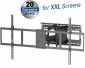 HF7L, TV Wandhalterung schwenkbar für XXL Fernseher, 60" - 140" (152 - 356 cm), bis 125 kg, schwenkbar, neigbar, horizontal anpa