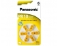 PANASONIC Zinc-Air PR10 (PR230/PR536) BL6 (Hearing Aid)