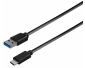 C530-0,3L, Verbindungskabel USB Typ C Stecker - USB 3.1 Typ A Stecker, USB 3.1 Gen 1, 0,3 m