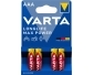VARTA 4703, Longlife Max Power, Micro, AAA, LR03, BLister (4)